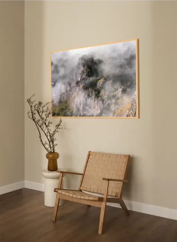 Durmitorske stijene i proplanci u magli - slika za zid x large