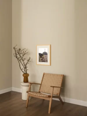 Kropovani prikaz zvonika crkve u Herceg Novom i krošnje pinjola - slika za zid small