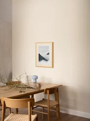 Fotografije magle koja pliva izmedju dva brda - slika za zid small