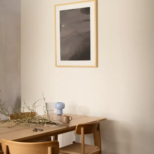 Apstraktni otisak sivih tonova - slika na zidu medium