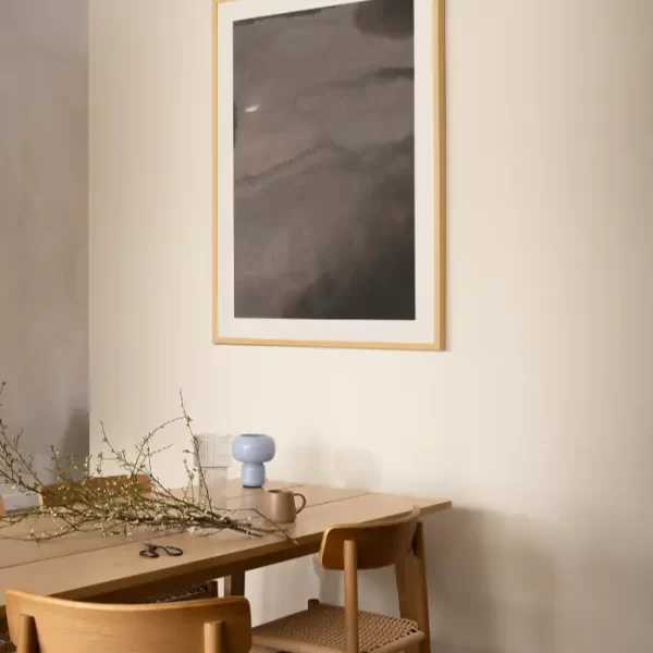 Apstraktni otisak sivih tonova - slika na zidu large