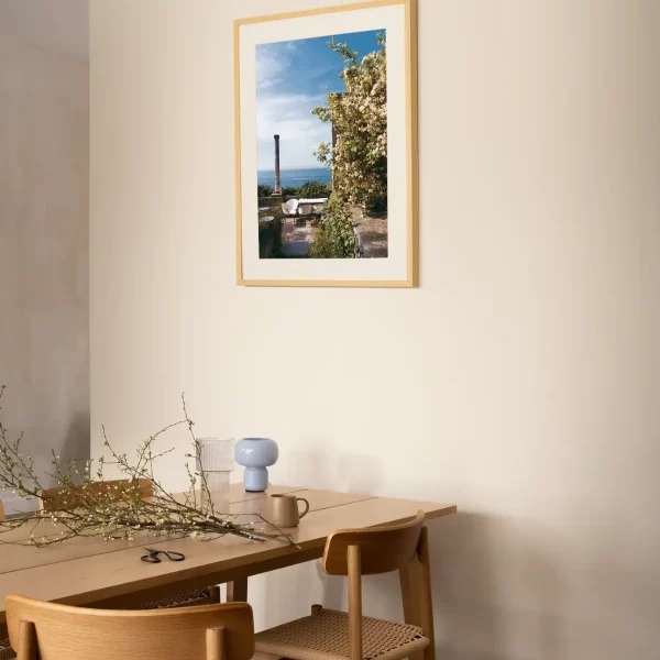 Pogled na more u Dubrovniku - slika na zidu medium