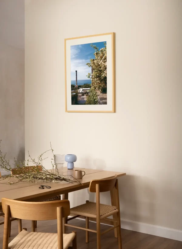 Pogled na more u Dubrovniku - slika na zidu medium