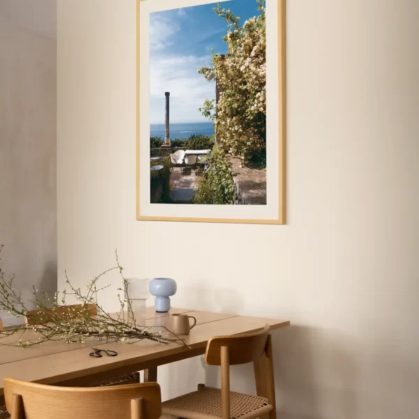 Pogled na more u Dubrovniku - slika na zidu large