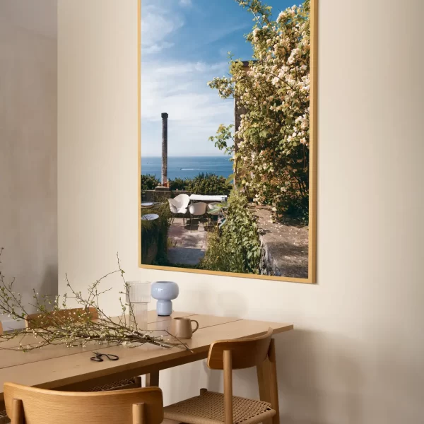 Pogled na more u Dubrovniku - slika na zidu x large