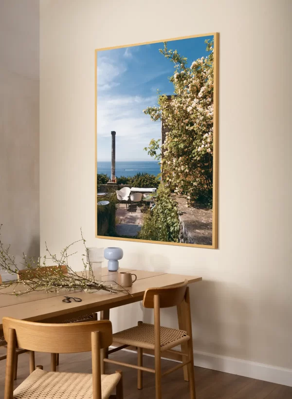 Pogled na more u Dubrovniku - slika na zidu x large