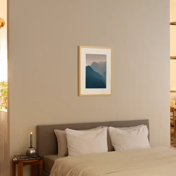 Fotografija planinskih vrhova prokletija u nježnim tonovima - slika na zid sobe small