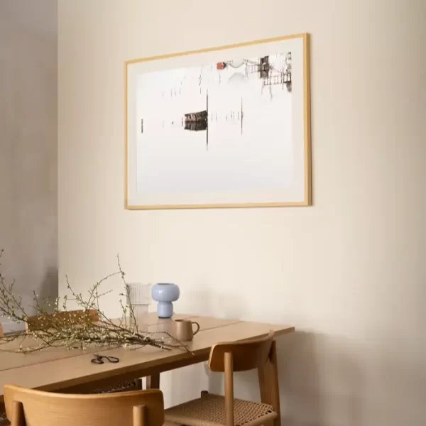 Zaboravljene ribarske mreže na portu Milena u Ulcinju - slika na zidu large