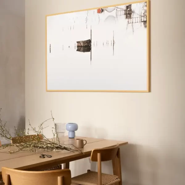 Zaboravljene ribarske mreže na portu Milena u Ulcinju - slika na zidu X large