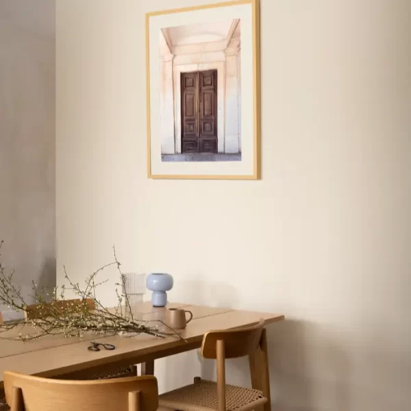 Fotografija drvenih vrata sa crkve u Kotoru - slika na zidu medium