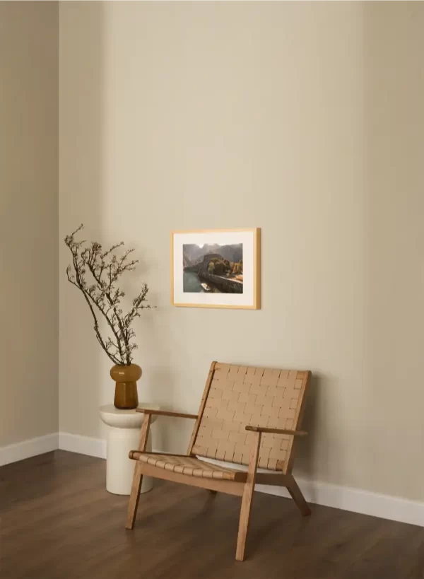 Fotografija starog grada Kotora i rijeke Škurde - slika na zidu