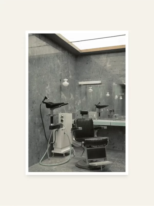 Brijačnica iz Titove vile - slika za zid