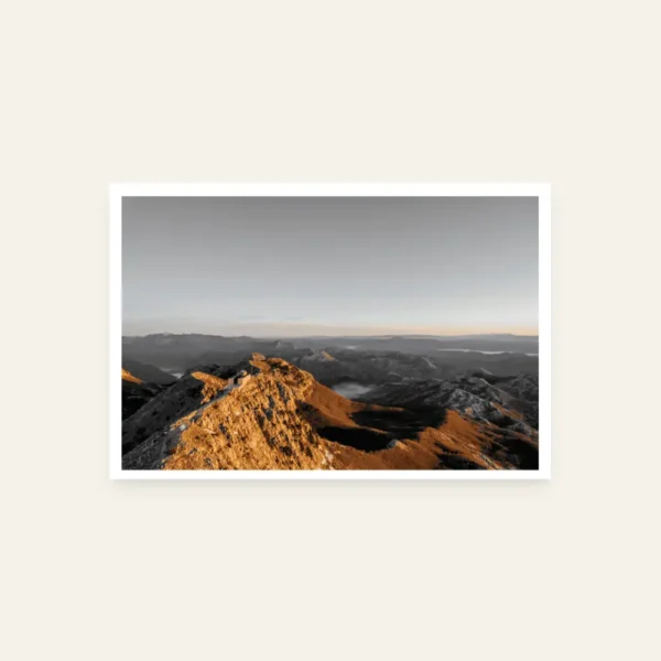 Lovćen sa zalivom u pozadini - slika za zid