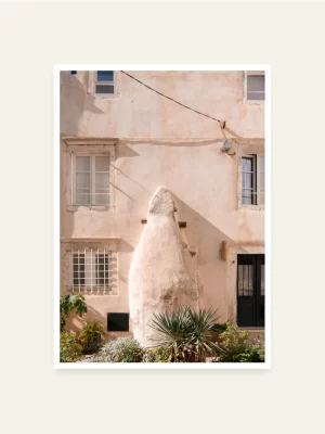 Detalj sa fasade u Dubrovniku - slika za zid