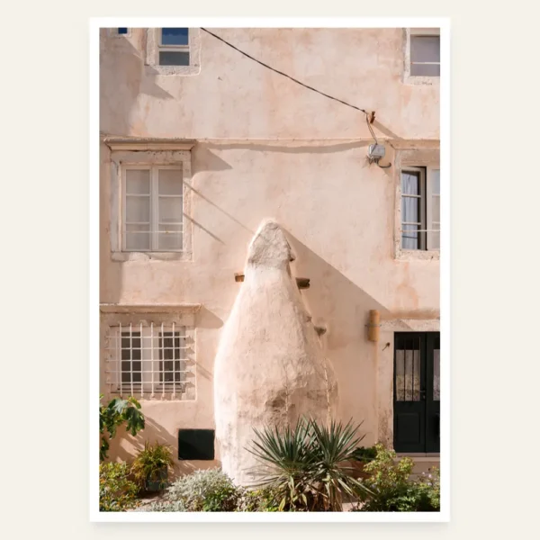 Detalj sa fasade u Dubrovniku - slika za zid