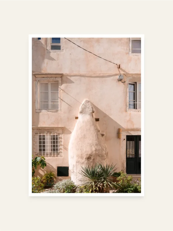 Detalj sa fasade u Dubrovniku - slika za zid