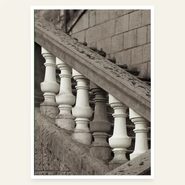 Stepenice crkve u Prčanju - slika za zid