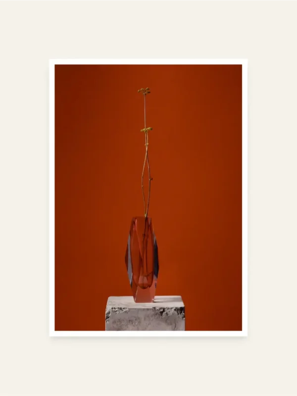 Dva cvijeta u vazi - slika za zid