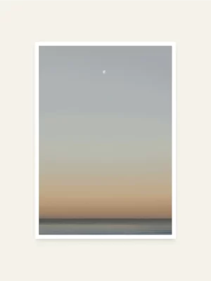 More i mjesec iznad - slika za zid