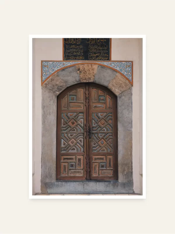 Vrata džamije - slika za zid