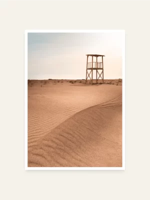 Velika plaža i dina na njoj - slika za zid