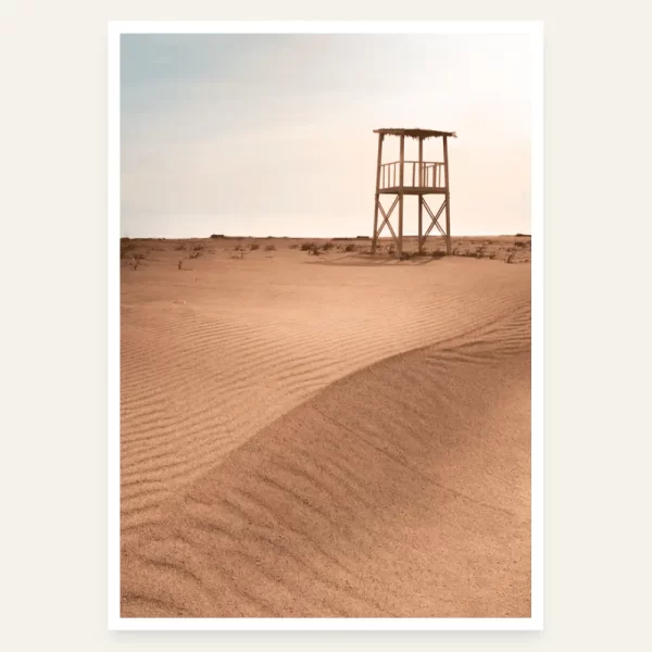 Velika plaža i dina na njoj - slika za zid