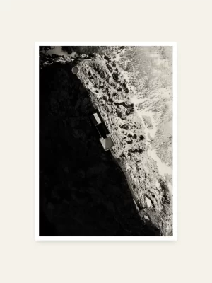 Njegošev mauzolej iz ptičije perspektive - slika za zid