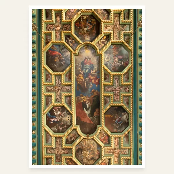 Plafon crkve Gospe od Škrpjela - slika za zid