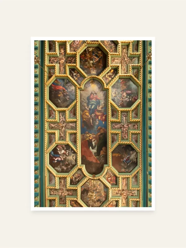 Plafon crkve Gospe od Škrpjela - slika za zid