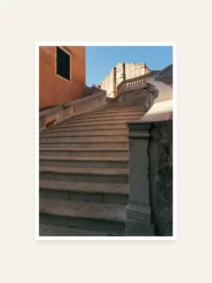 Stepenište u Dubrovniku - slika za zid