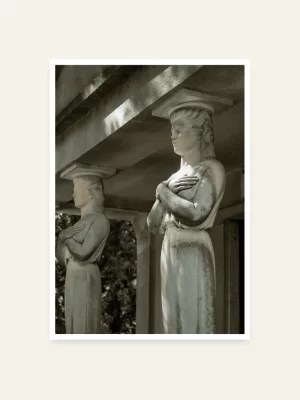 Karijatide iz Kotora - slika za zid