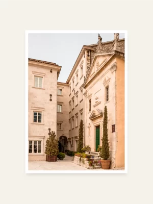 Trg u Perastu - slika za zid