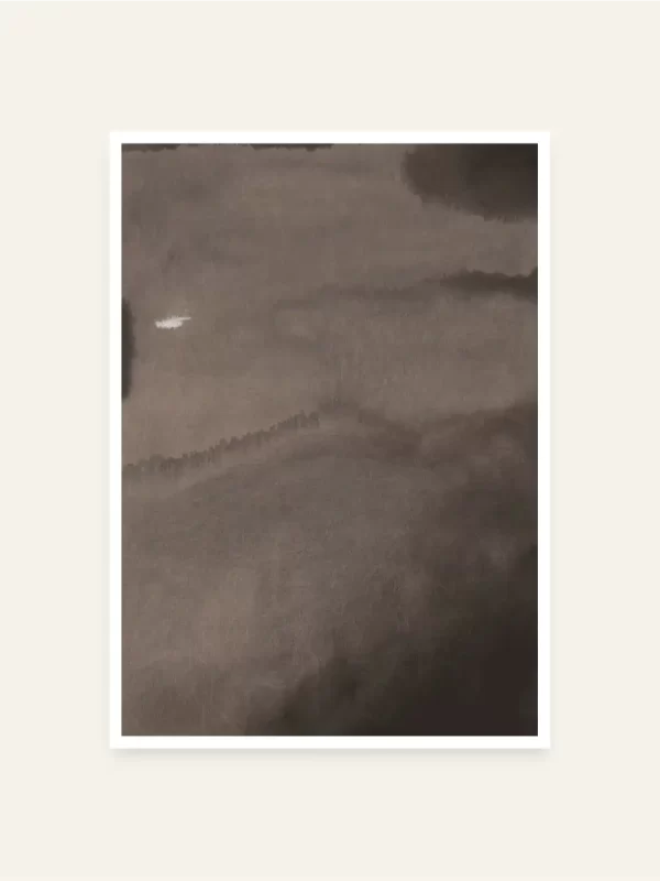 Apstraktna slika sivih tonova - slika za zid