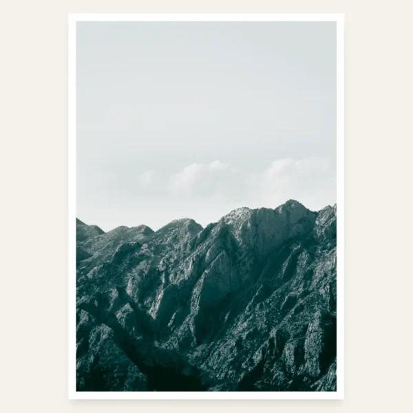 Brda zaleđa boko-kotorskog zaliva - slika za zid