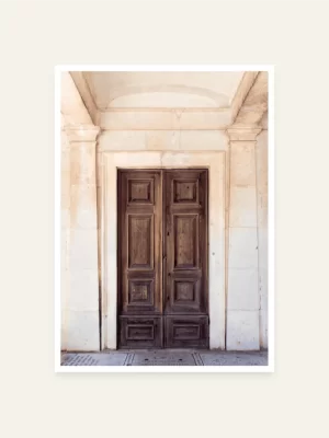 Vrata bez kvake, crkve u Kotoru - slika za zid