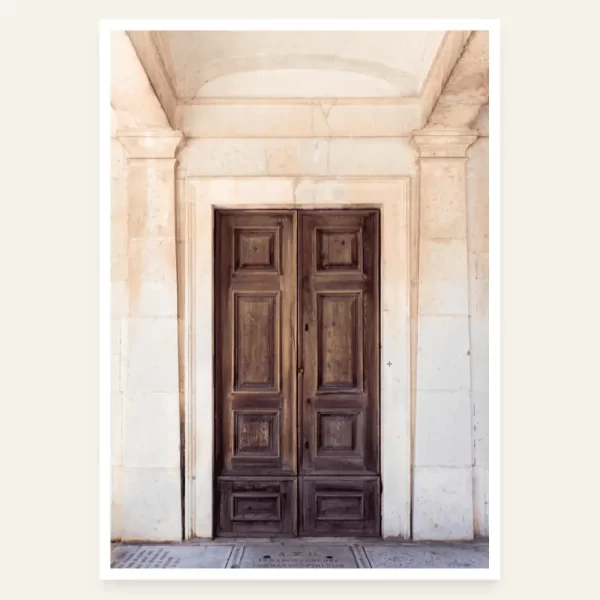 Vrata bez kvake, crkve u Kotoru - slika za zid