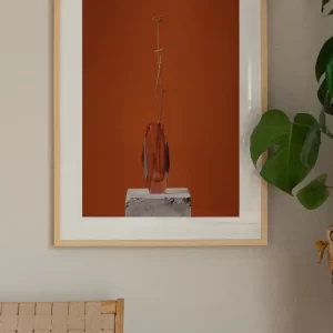 Slika za zid crvene boje